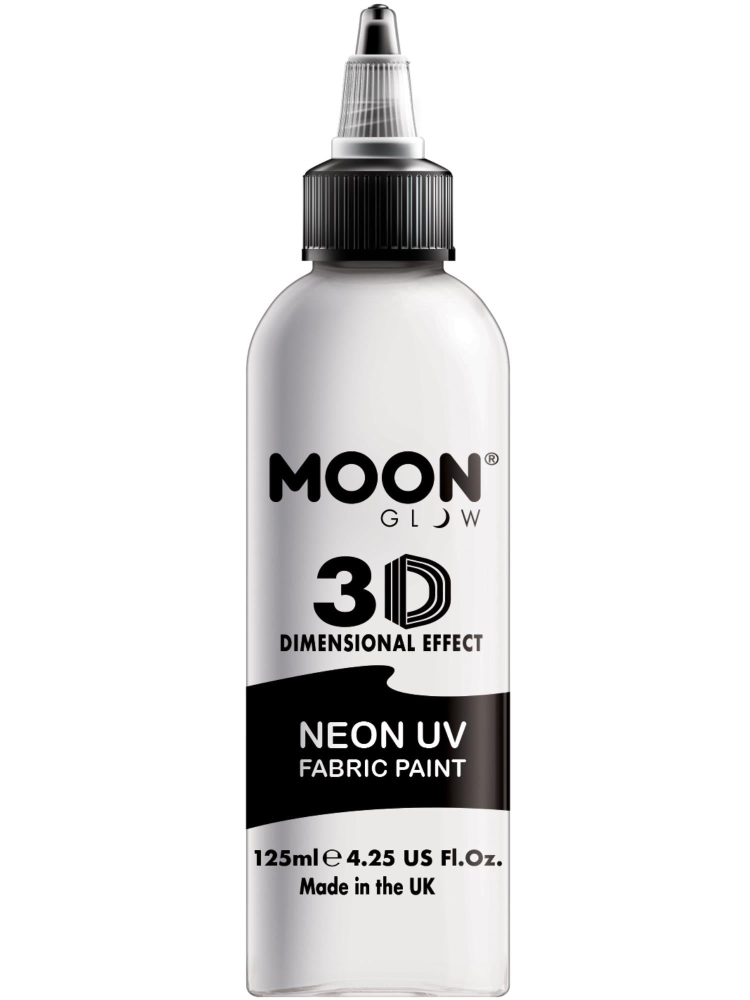Moon Glow - Neon UV Intense Fabric Paint, White 1