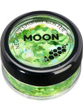 Moon Glow - Neon UV Chunky Glitter, Green 1