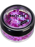 Moon Glow - Neon UV Chunky Glitter, Purple 1