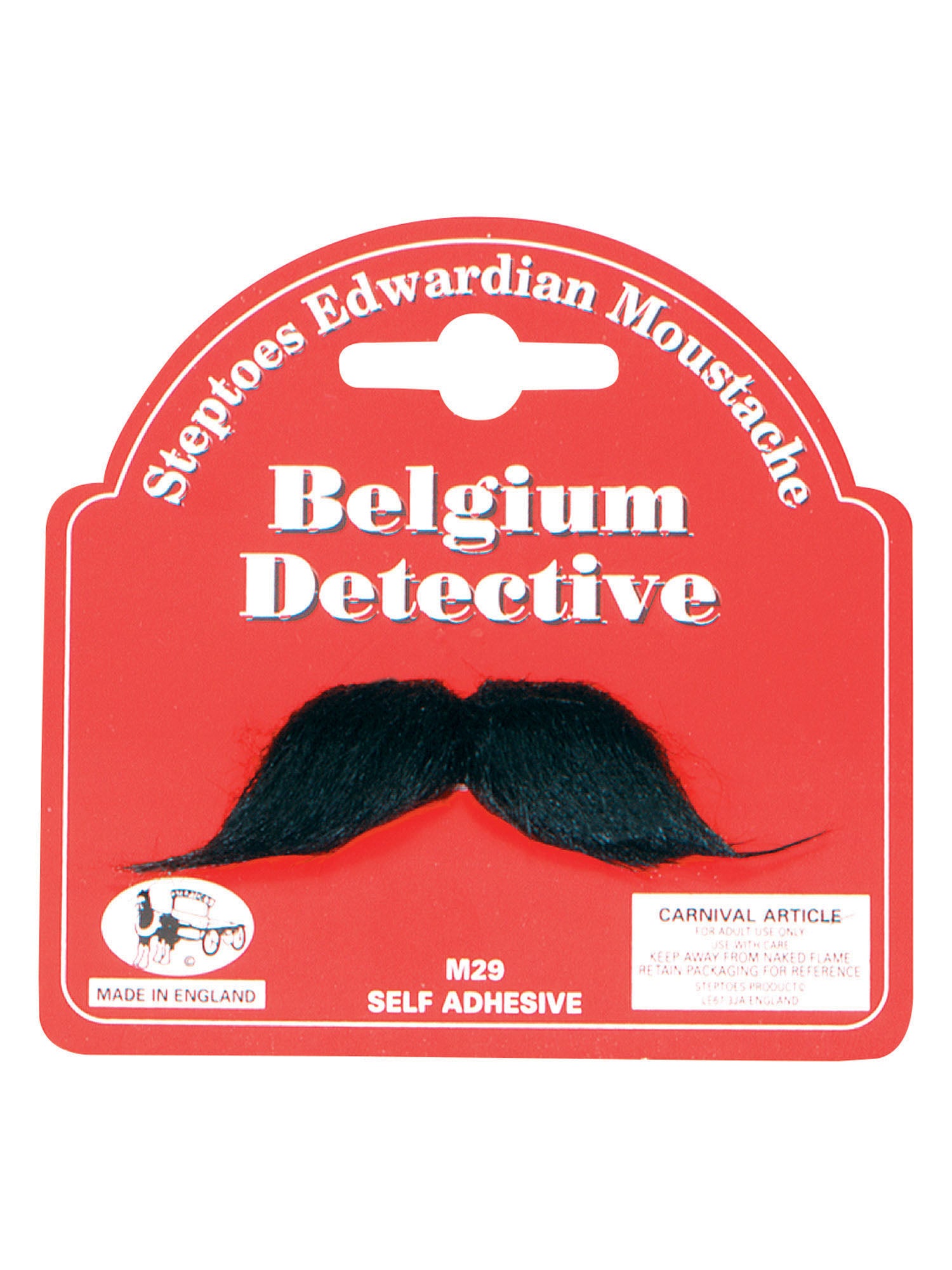Belgium Detective Moustache 1