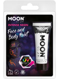 Moon Glow Intense Neon UV Face Paint, Intense Whit 1