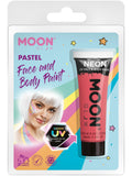 Moon Glow Pastel Neon UV Face Paint, Pastel Coral 1