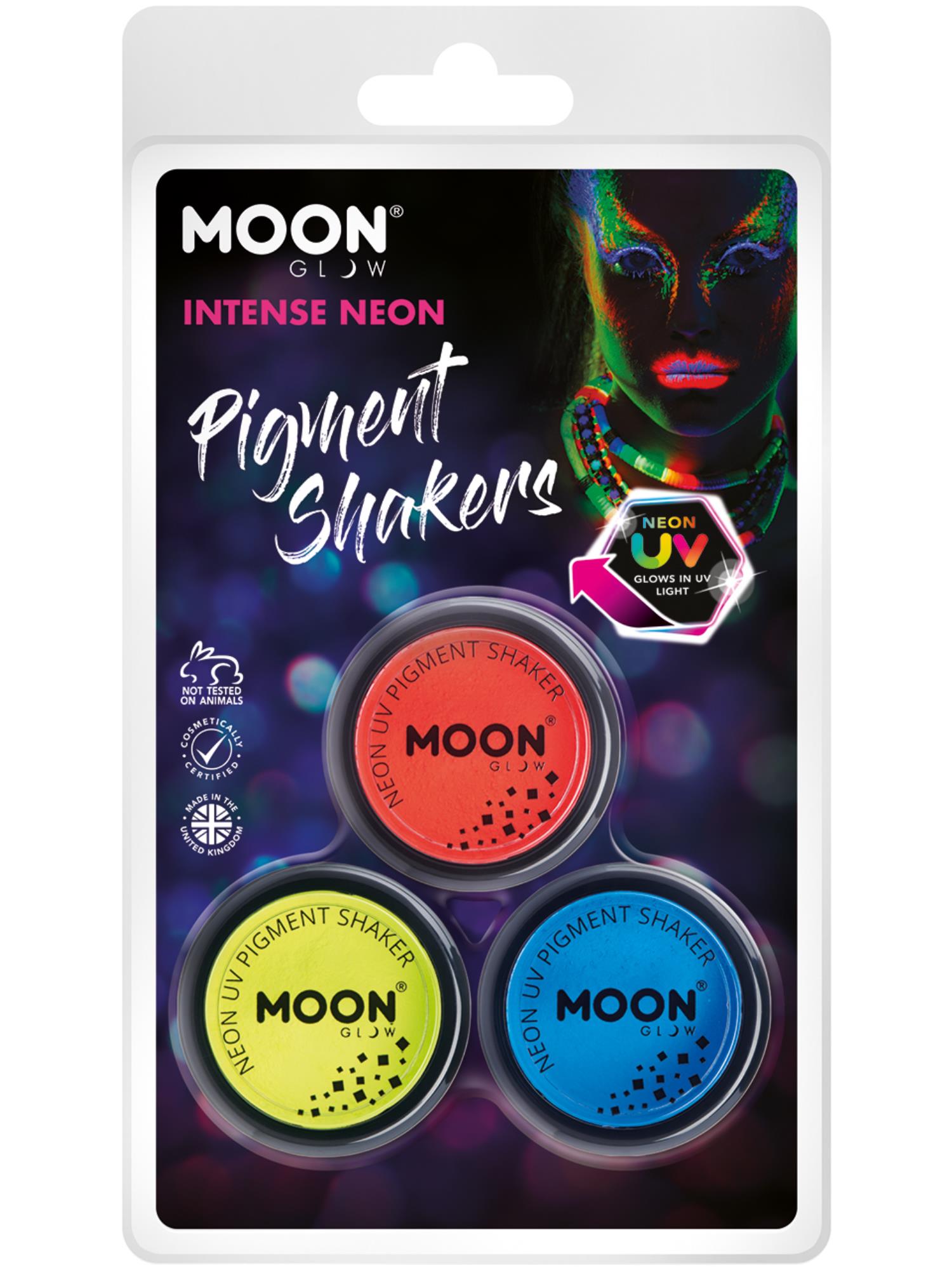 Moon Glow Intense Neon UV Pigment Shakers, 1