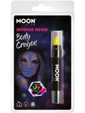 Moon Glow Intense Neon UV Body Crayons, Intense Ye 1