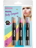 Moon Glow Intense Neon UV Body Crayons, 1