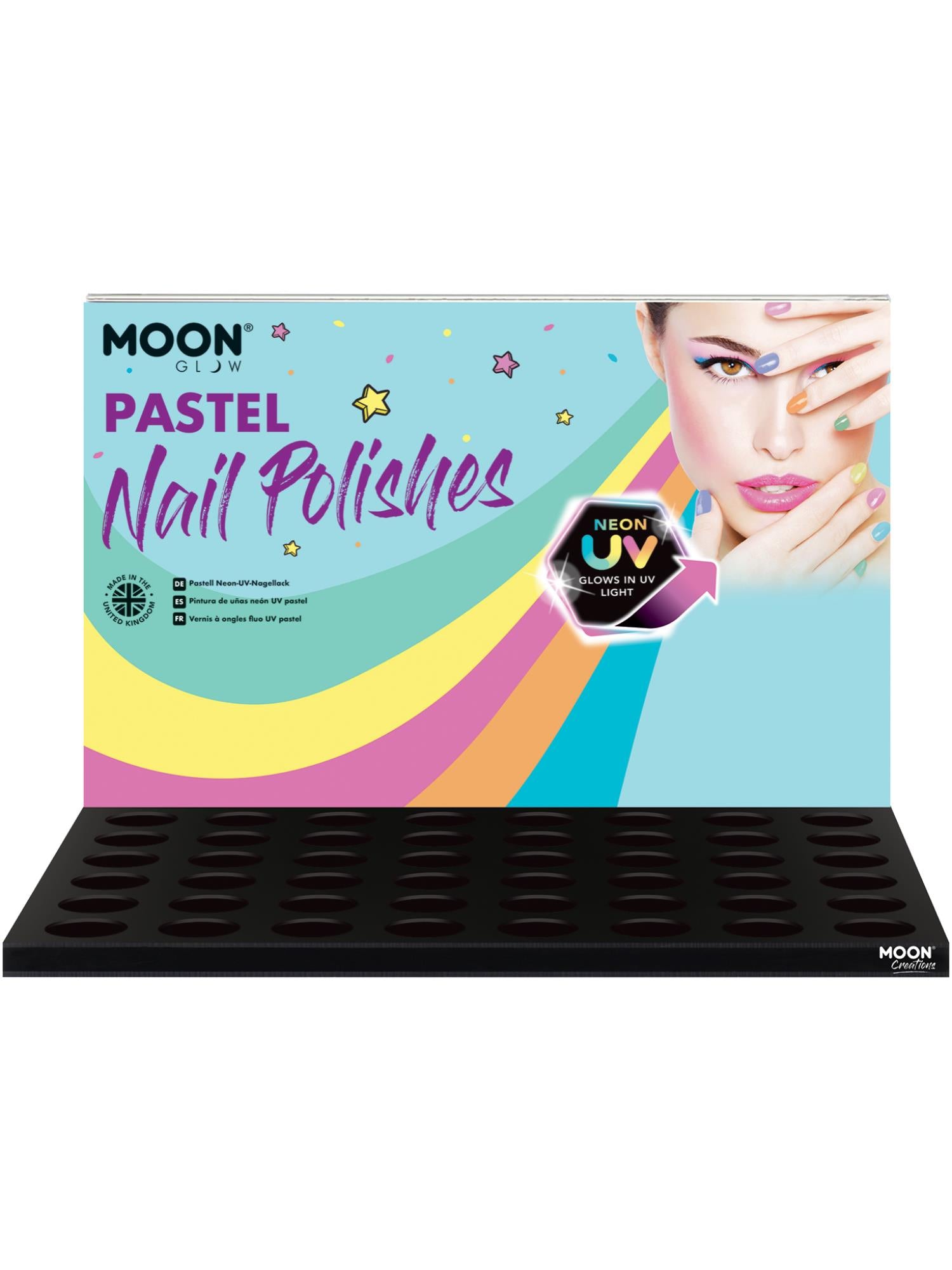 Moon Glow Pastel Neon UV Nail Polish, 1