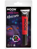 Moon Glow Intense Neon UV Mascara, Intense Red 1