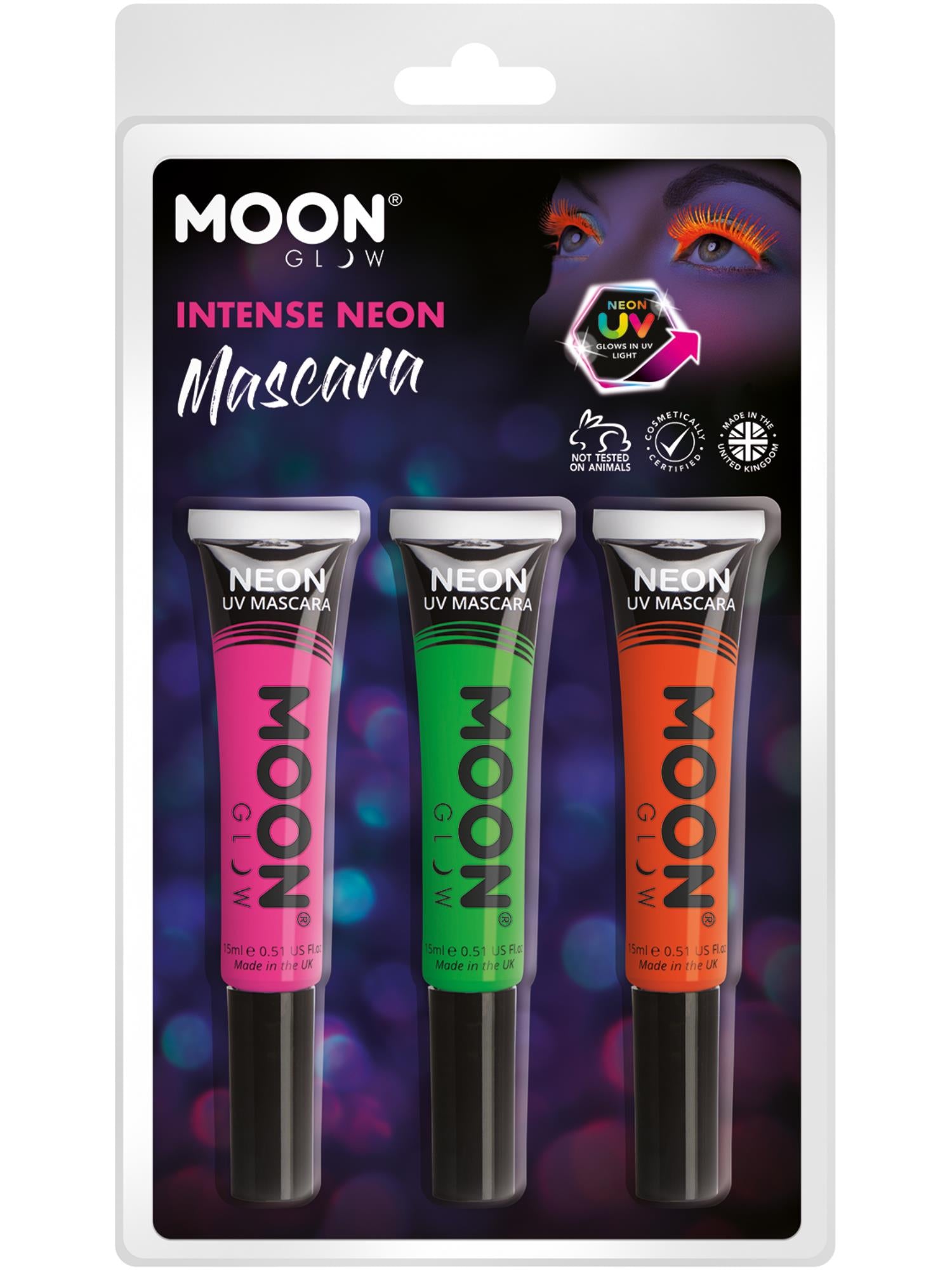 Moon Glow Intense Neon UV Mascara, 1