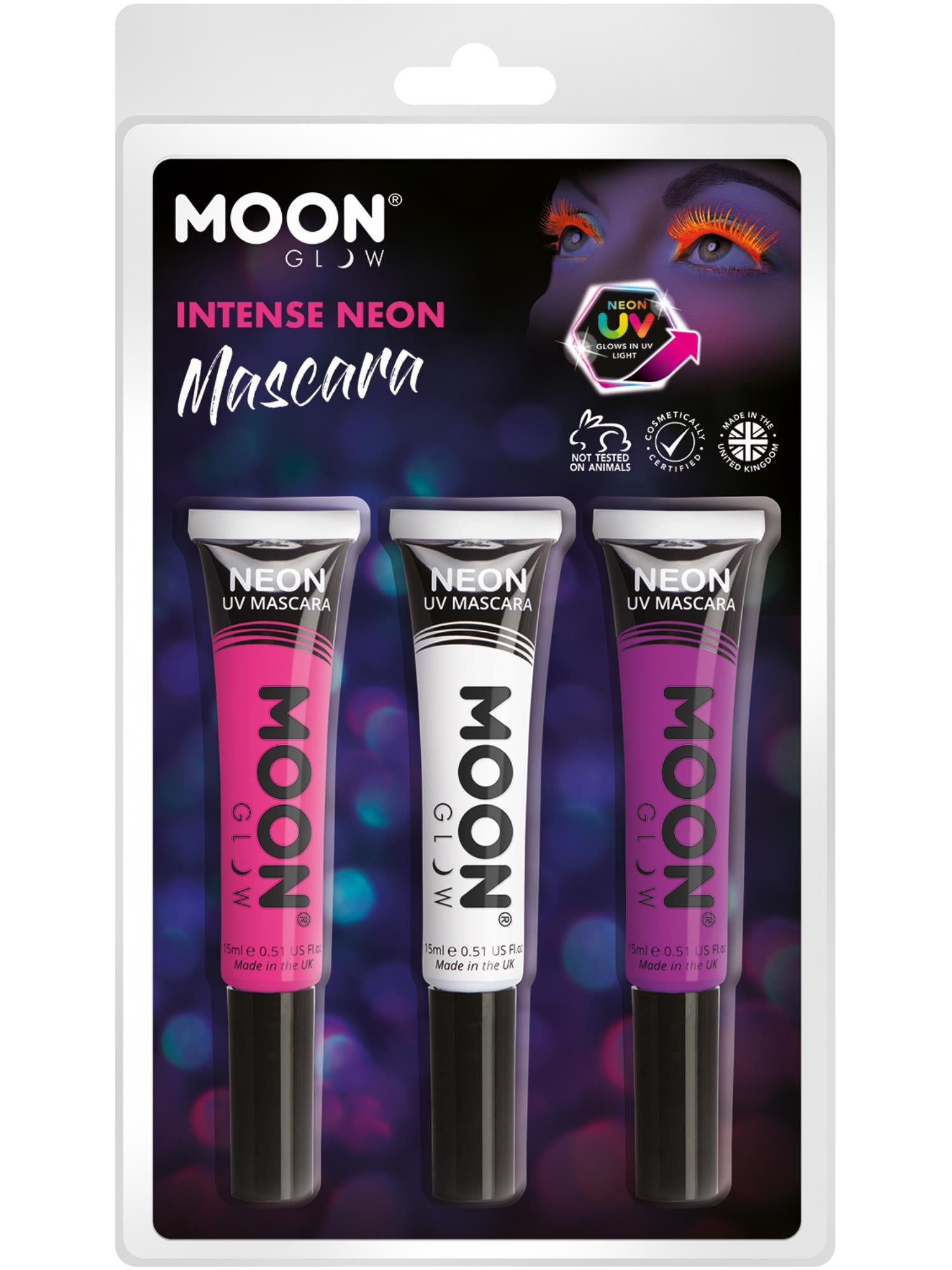 Moon Glow Intense Neon UV Mascara, 1