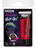Moon Glow Intense Neon UV Hair Gel, Intense Red 1