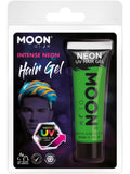Moon Glow Intense Neon UV Hair Gel, Intense Green 1