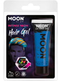 Moon Glow Intense Neon UV Hair Gel, Intense Blue 1