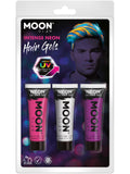 Moon Glow Intense Neon UV Hair Gel, 1