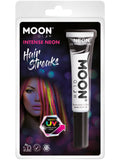 Moon Glow Intense Neon UV Hair Streaks, White 1