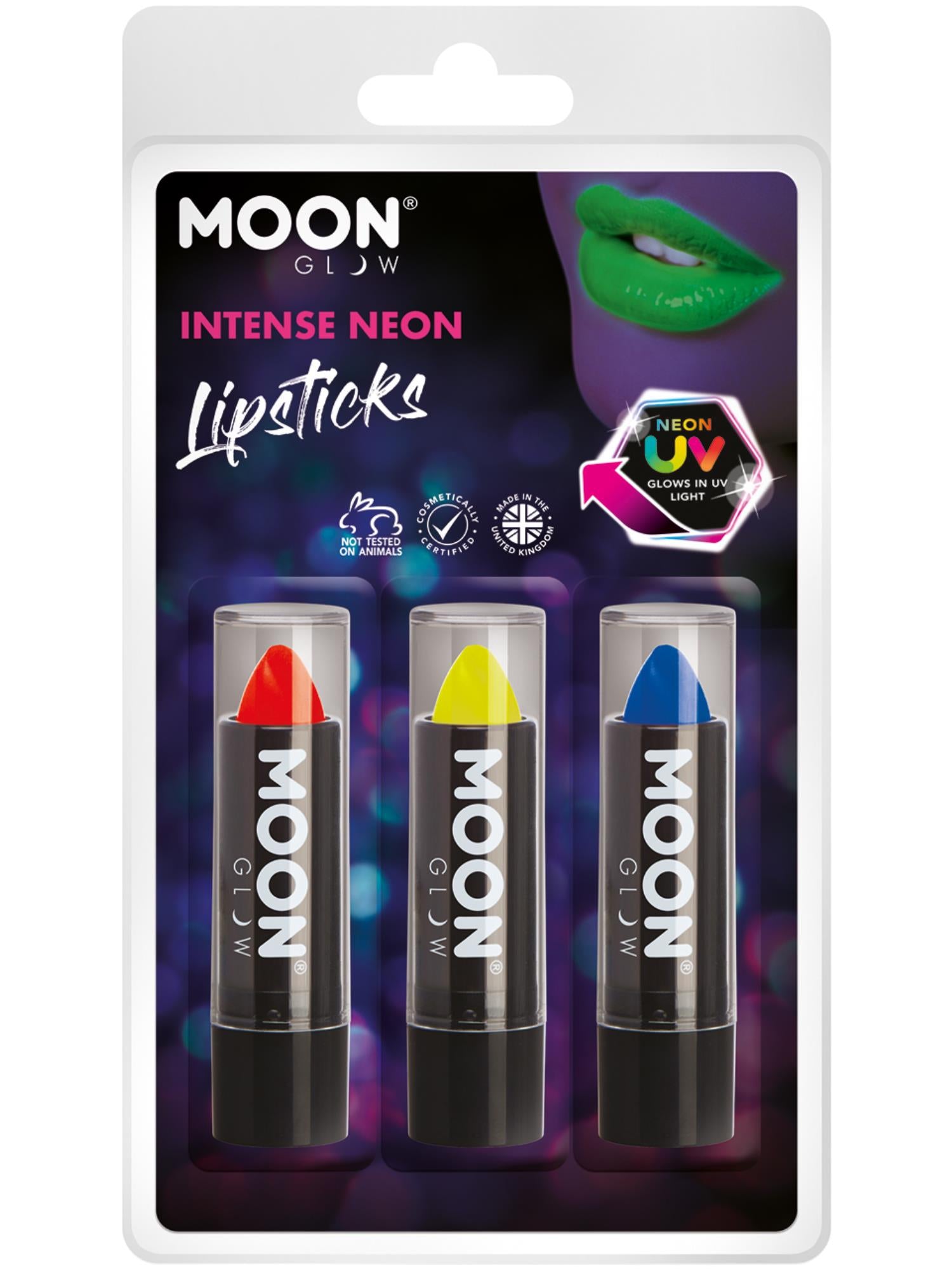 Moon Glow Intense Neon UV Lipstick, 1