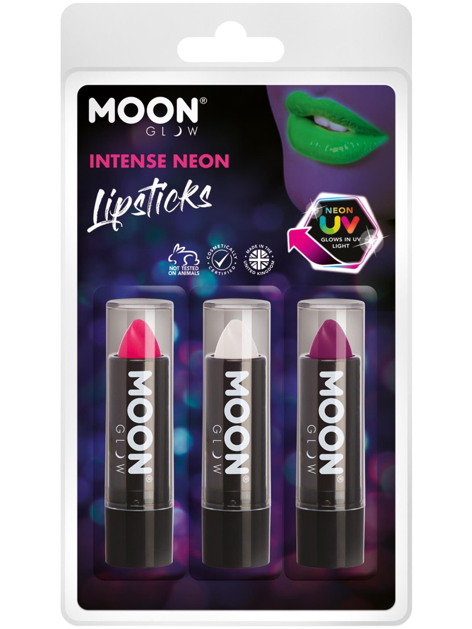 Moon Glow Intense Neon UV Lipstick, 1