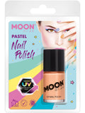 Moon Glow Pastel Neon UV Nail Polish, Pastel Orang 1