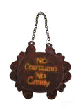 No Custume No Candy Sign 1