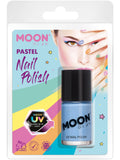 Moon Glow Pastel Neon UV Nail Polish, Pastel Blu 1