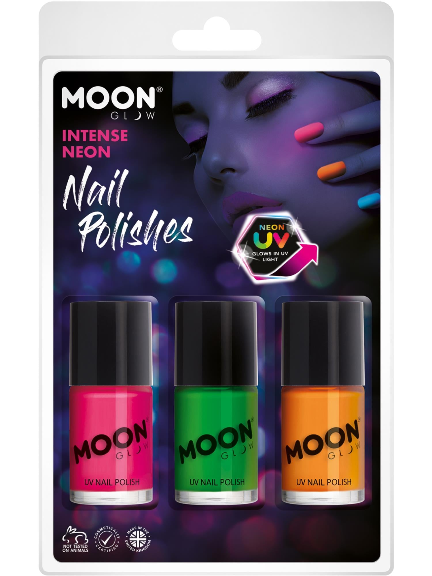 Moon Glow Intense Neon UV NAil Polish, 1