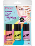Moon Glow Pastel Neon UV Nail Polish, 1