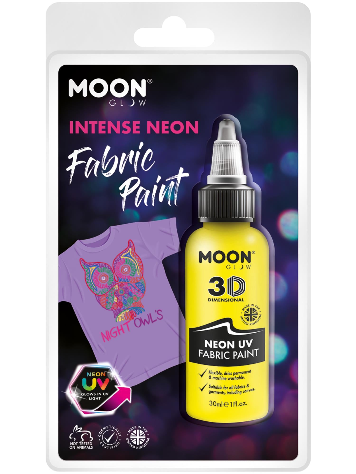 Moon Glow - Neon UV Intense Fabric Paint 1