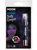Moon Glow - Neon UV Glitter Body Crayosn, Purple 1