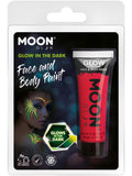 Moon Glow - Glow in the Dark Face Paint, Red 1