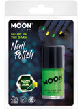 Moon Glow - Glow in the Dark Nail polish, Green 1