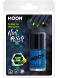 Moon Glow - Glow in the Dark Nail Polish, Blue 1