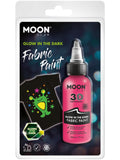 Moon Glow - Glow in the Dark Fabric Paint, Pink 1