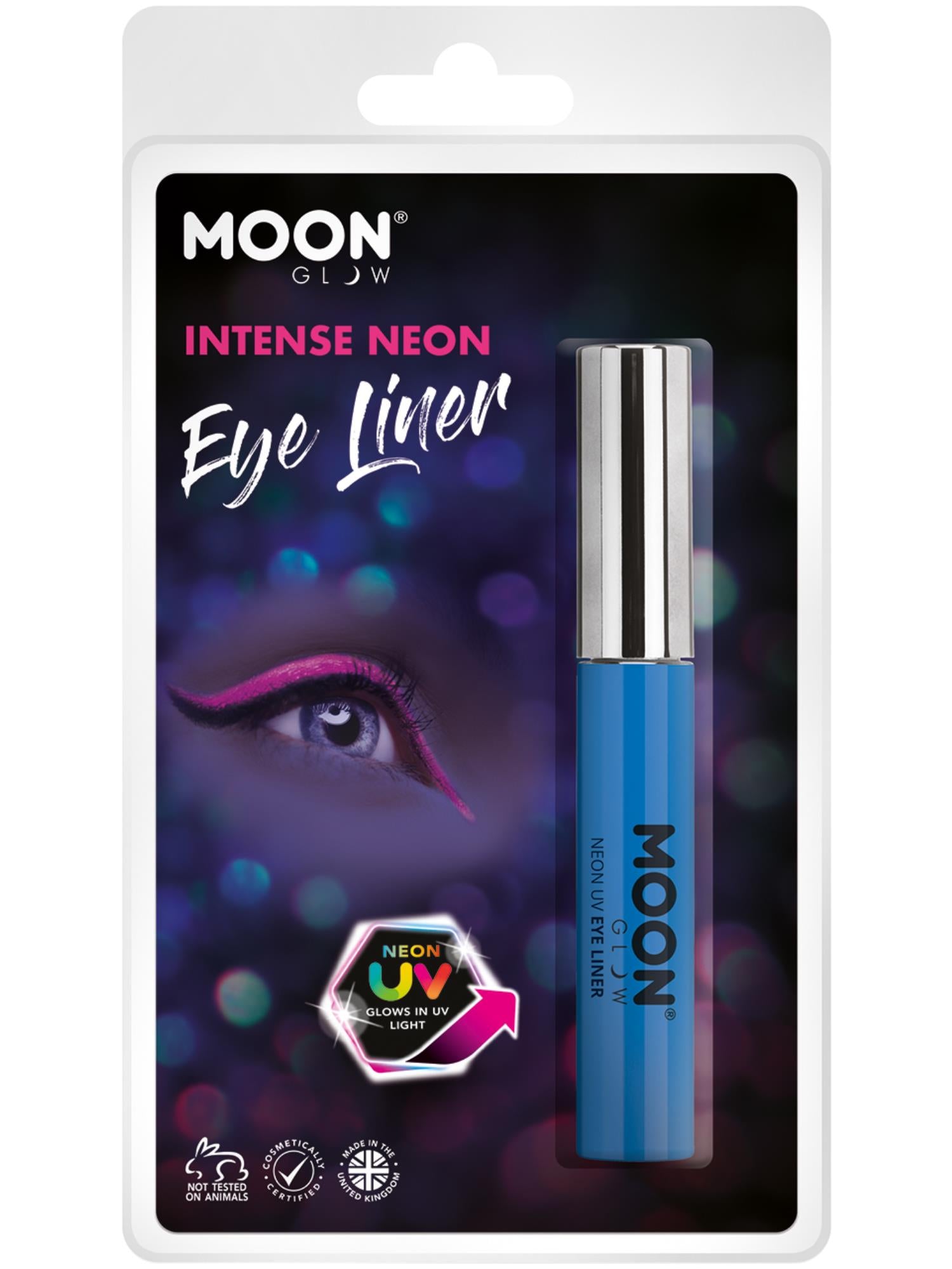 Moon Glow Intense Neon UV Eye Liner, Intense Blue 1
