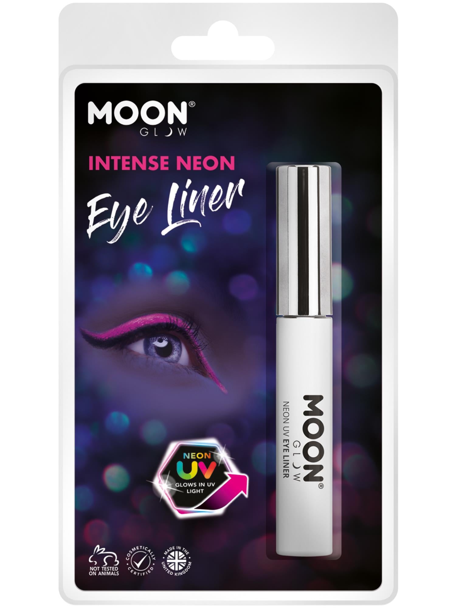 Moon Glow Intense Neon UV Eye Liner, White 1