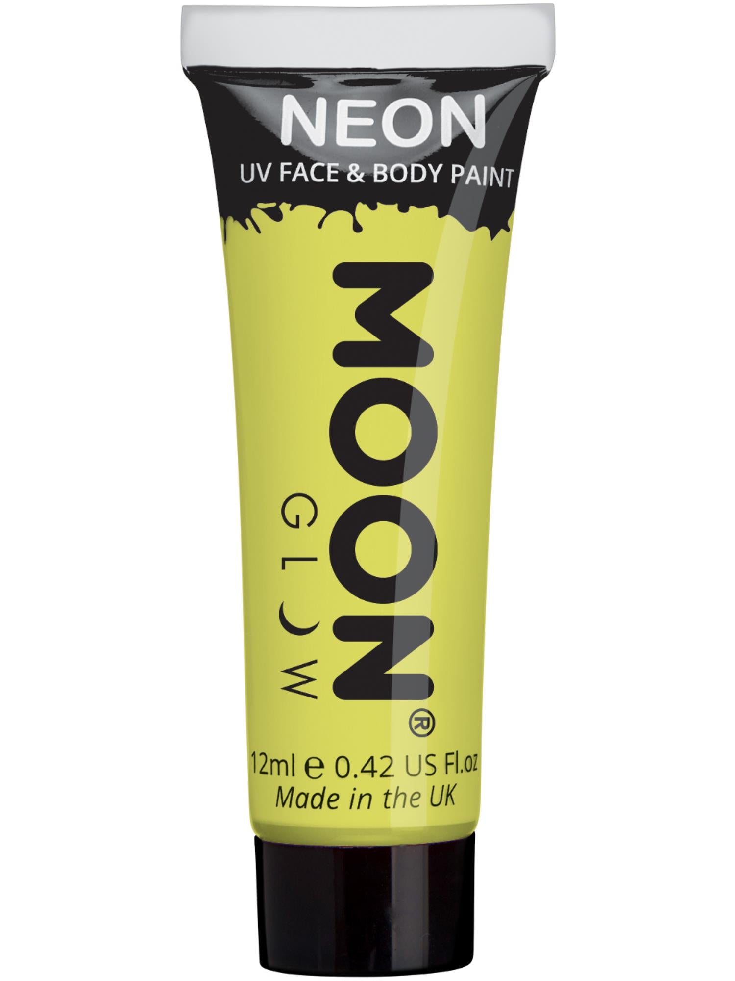 Moon Glow Pastel Neon UV Face Paint, Pastel Yellow 1