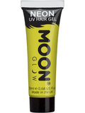 Moon Glow Intense Neon UV Hair Gel, Intense Yellow 1