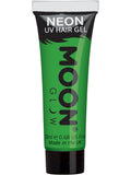 Moon Glow Intense Neon UV Hair Gel, Intense Green 1