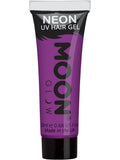 Moon Glow Intense Neon UV Hair Gel, Intense Purple 1