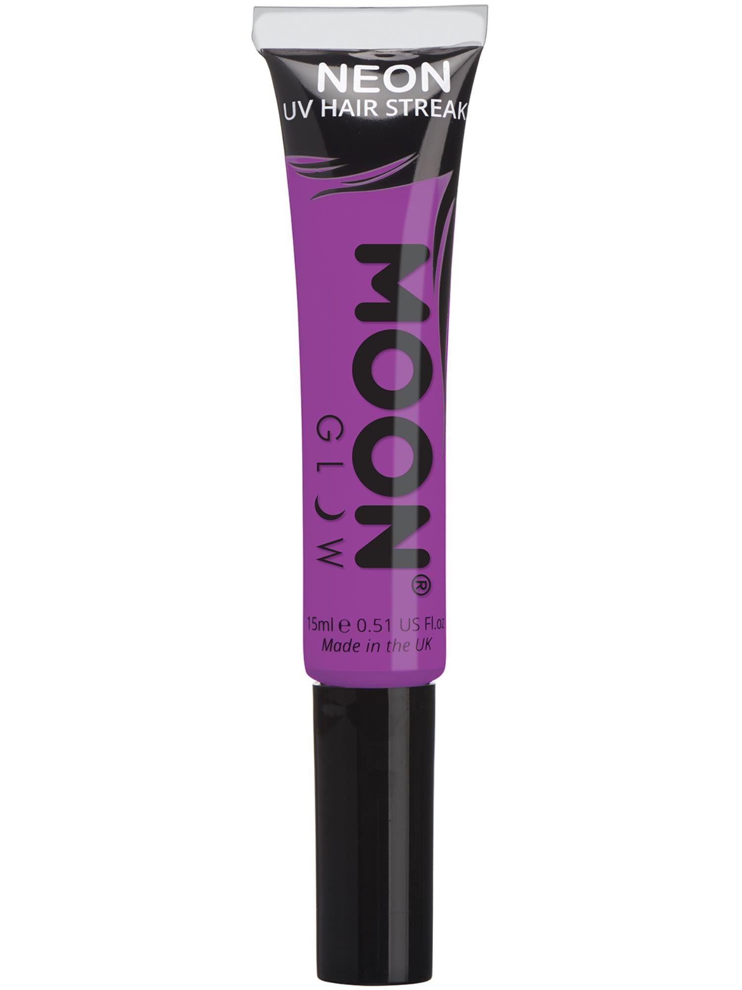 Moon Glow Intense Neon UV Hair Streaks, Intense Pu 1