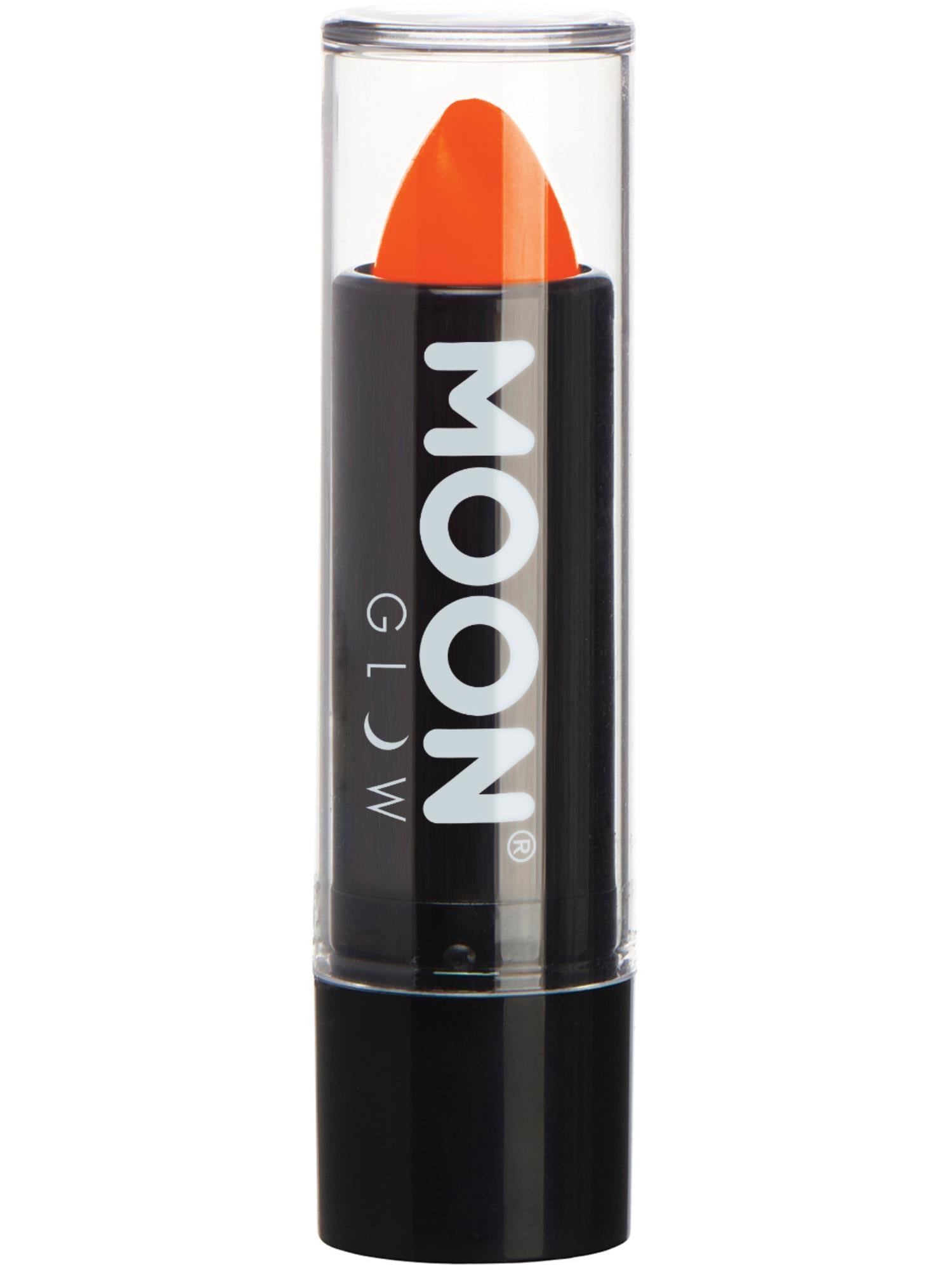 Moon Glow Intense Neon UV Lipstick, Intense Orange 1