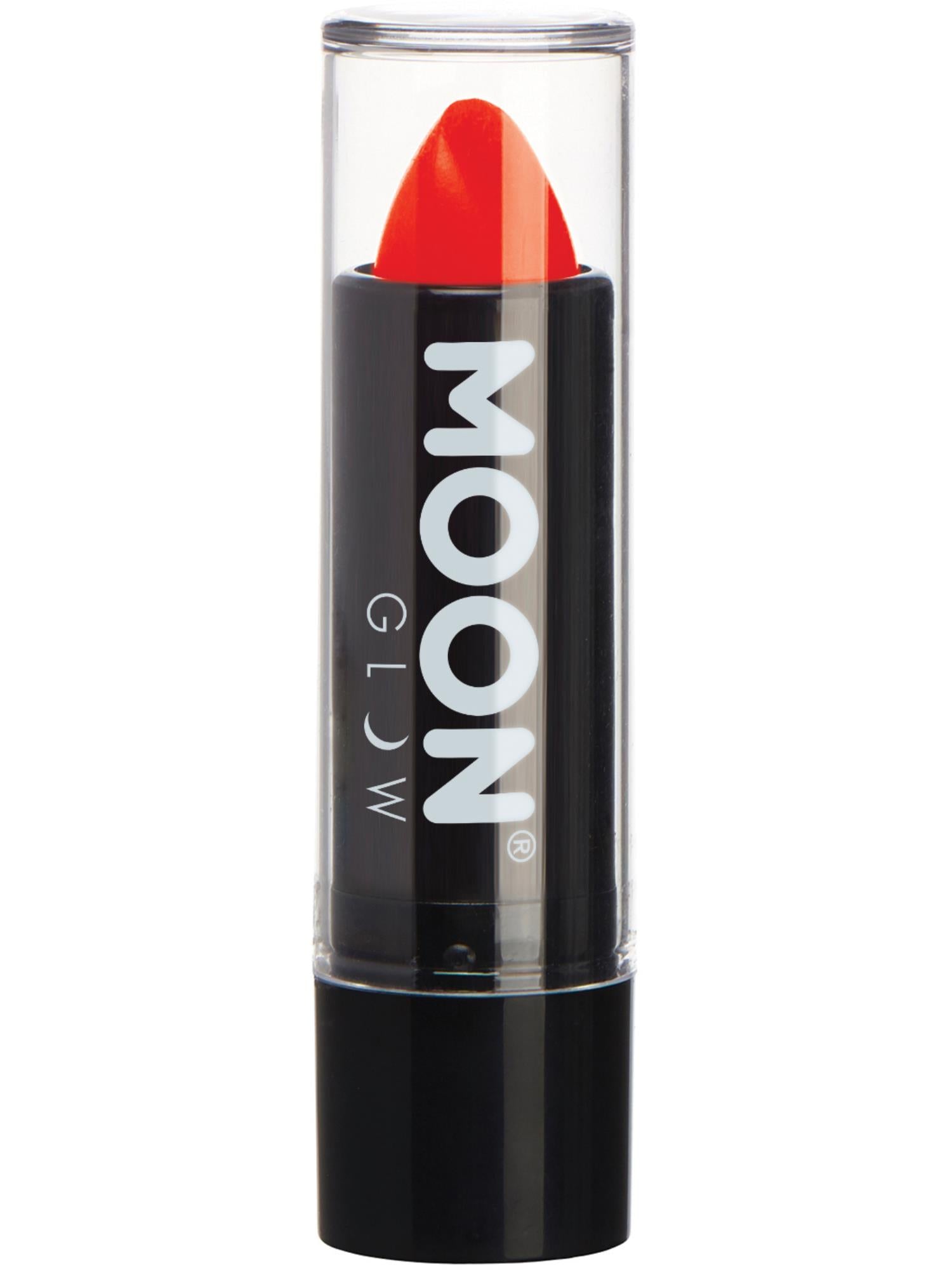 Moon Glow Intense Neon UV Lipstick, Intense Red 1