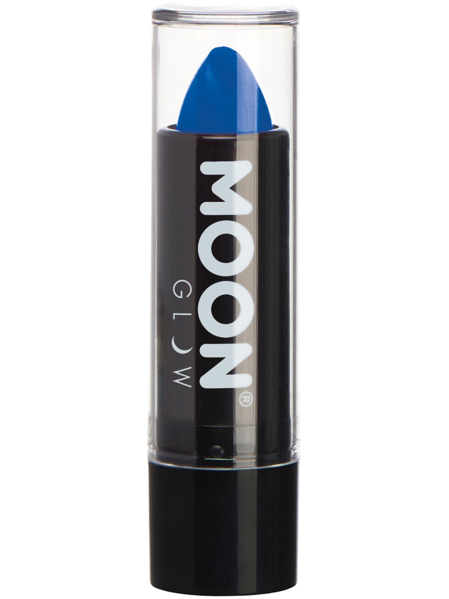 Moon Glow Intense Neon UV Lipstick, Intense Blue 1