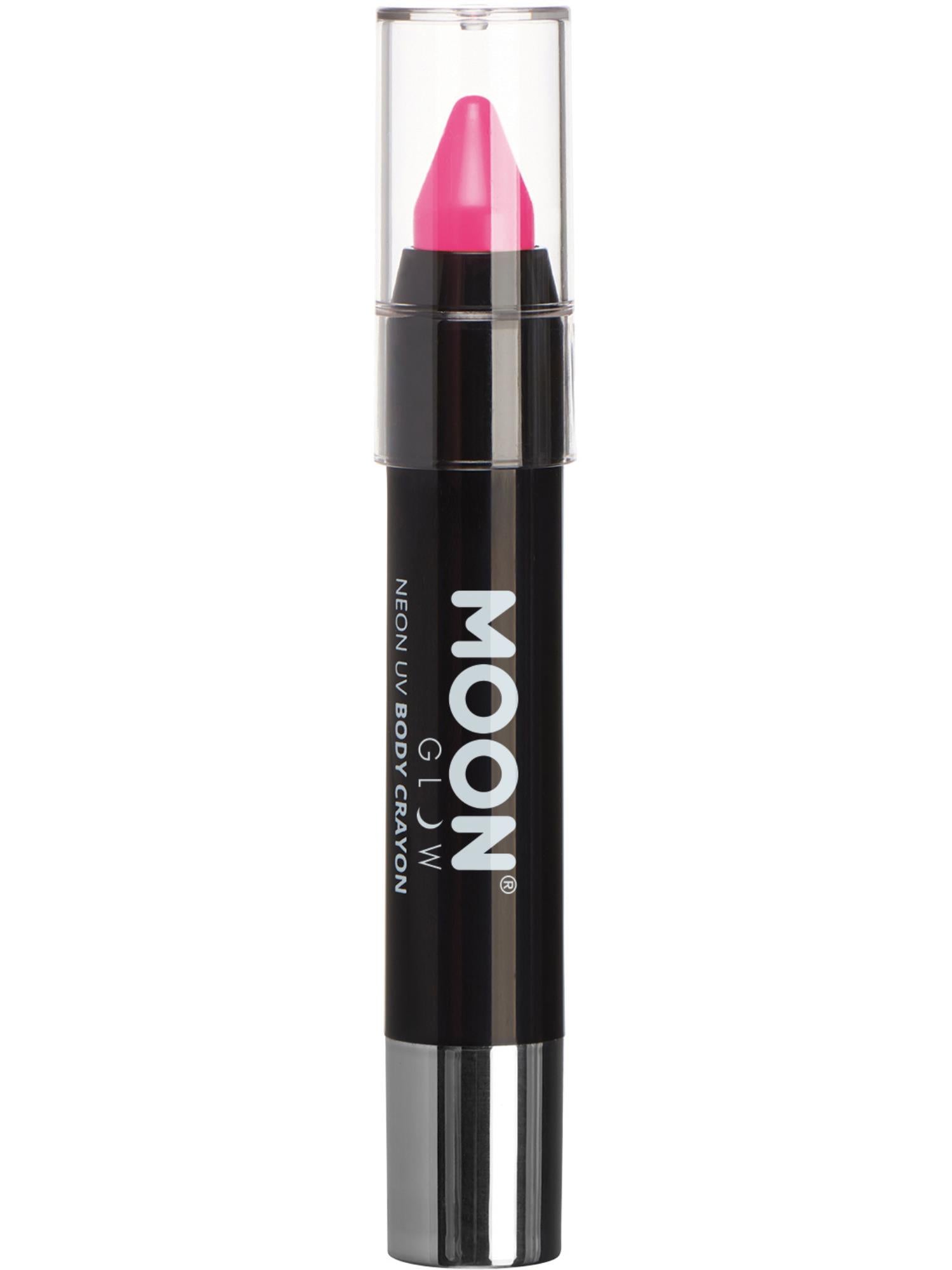 Moon Glow Pastel Neon UV Body Crayons, Pastel Pink 1