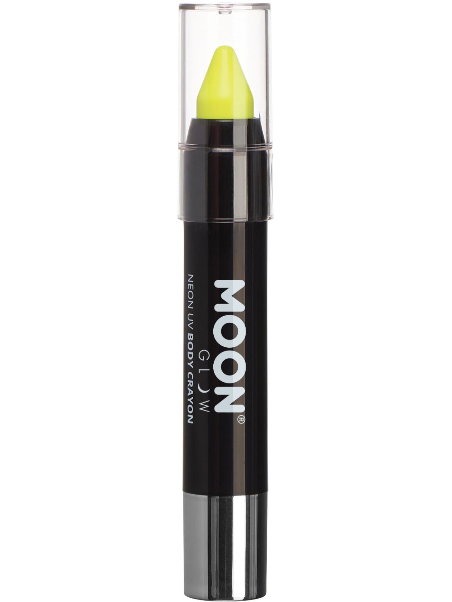 Moon Glow Pastel Neon UV Body Crayons, Pastel Yell 1