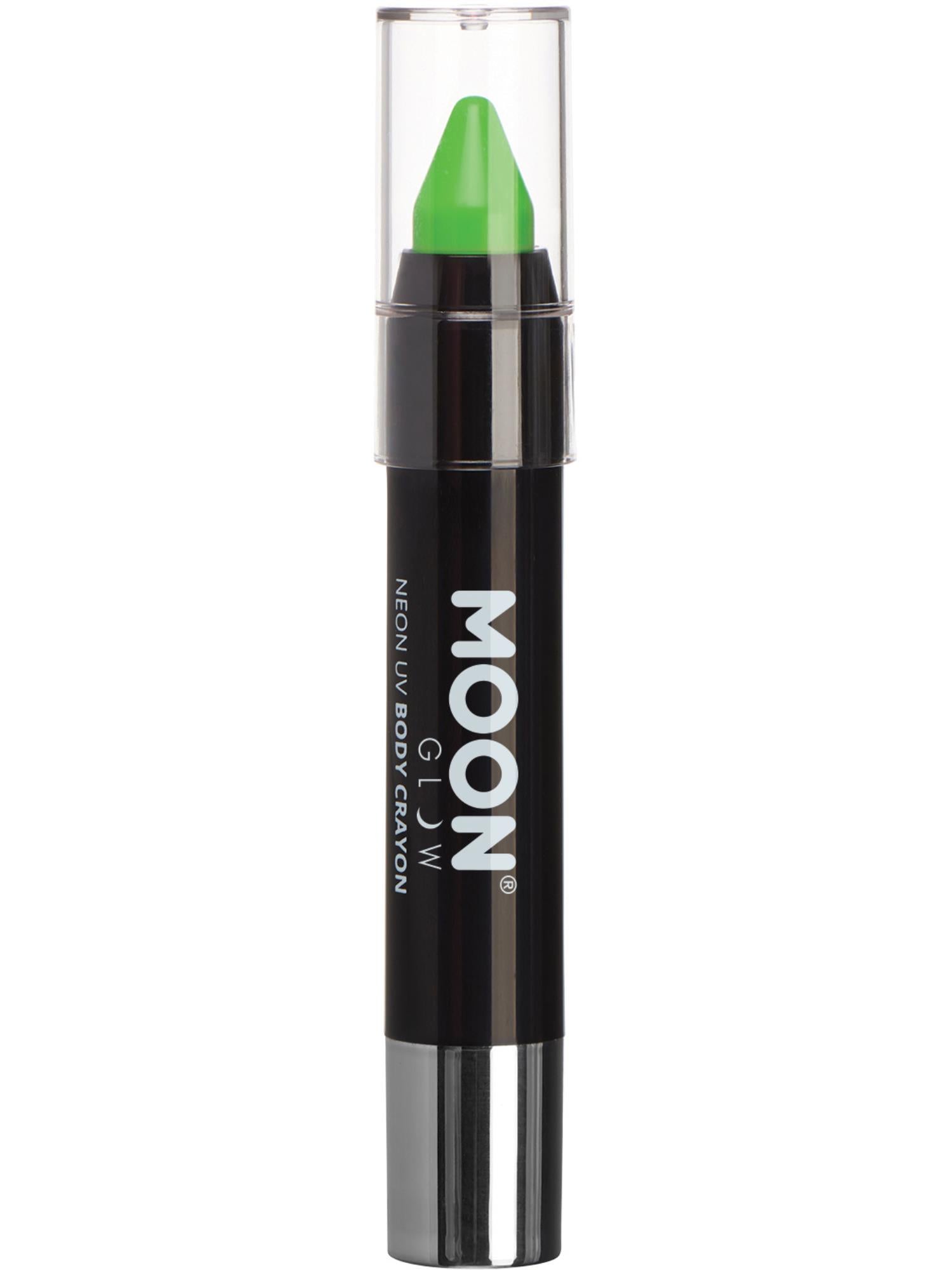 Moon Glow Pastel Neon UV Body Crayons, Pastel Gree 1