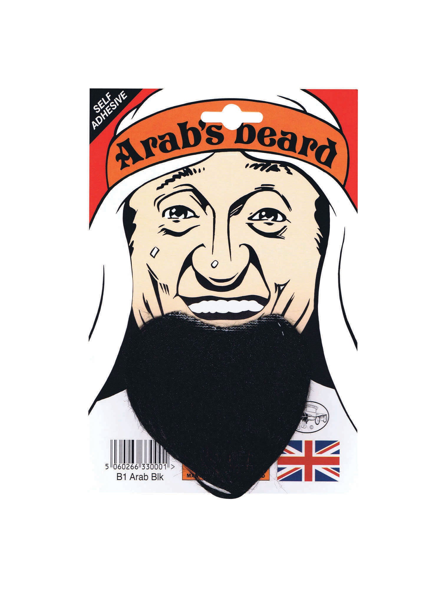 Goatee/Arab Beard. Black 1