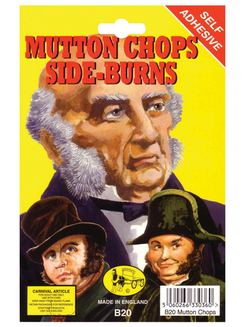 Mutton Chops. Black 2