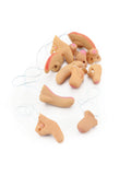 Noses.Vinyl Large Asstd. (Pack Of 12) 1
