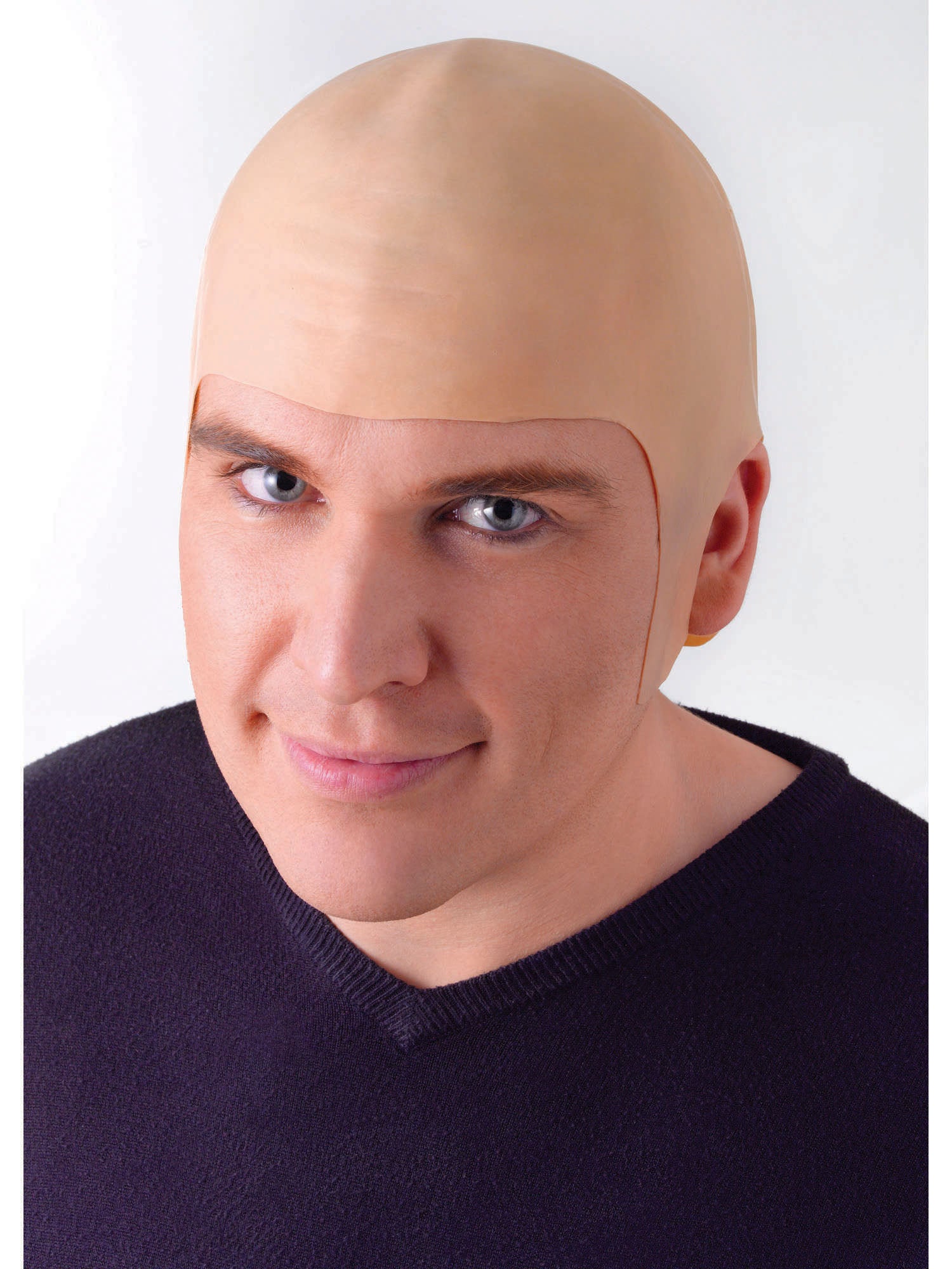 Realistic Bald Head Rubber 1