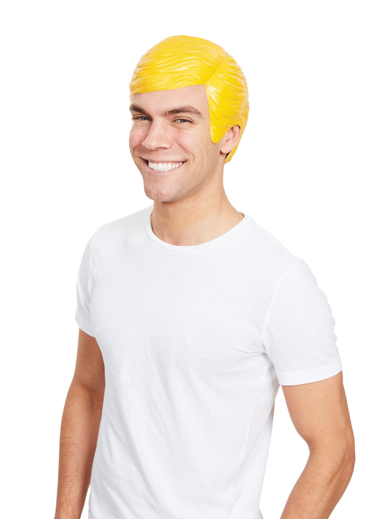 Rubber Headpiece Blonde 1