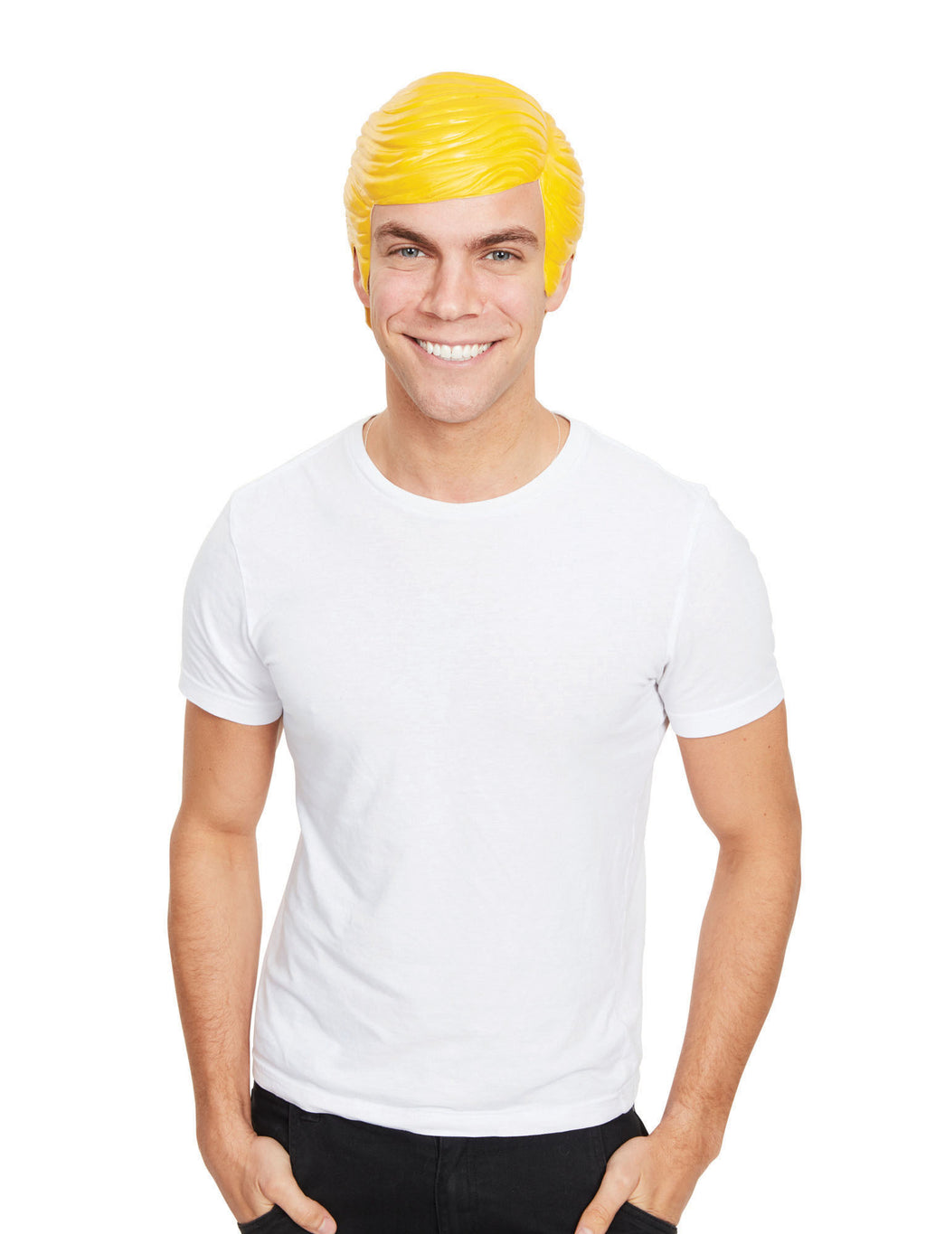 Rubber Headpiece Blonde 2